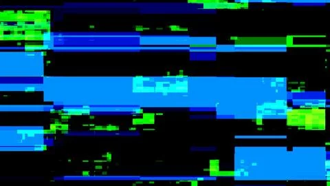 Glitch background. Digital glitch. Stock Illustration