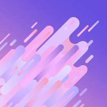 Glitch background with distortion effect in trendy ultra violet color - modern Stock Illustration