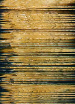 Glitch background distortion texture orange black Illustrazione stock