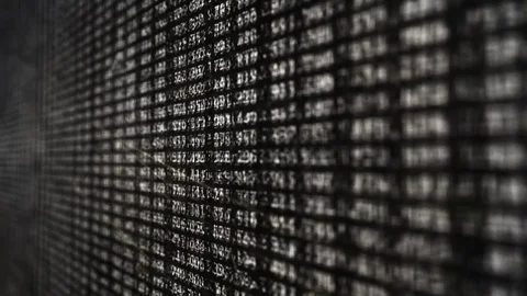 Glitch Background with Flashing Data Storm 스톡 동영상 72610941