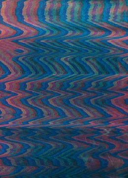 Glitch background noise effect blue pink artifact Stock Illustration