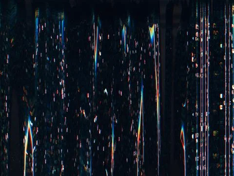Glitch background noise texture dust scratches Illustrazione stock
