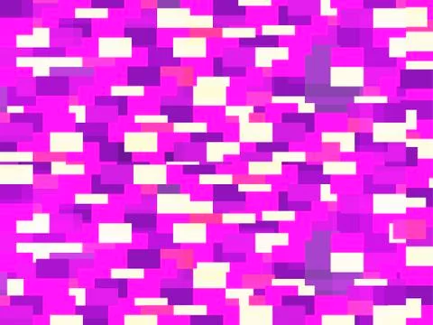 Glitch background. Signal error pixel mosaic. Ultraviolet pattern trend is 20 Stock Illustration