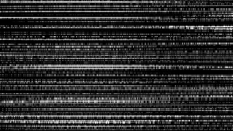 Glitch Block Noise Effect Horizontal Glitch Interference Video stock 330380221