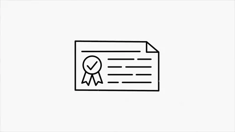 Glitch business icon on dark background. Marketing network. Money line icon 動画素材 153842433