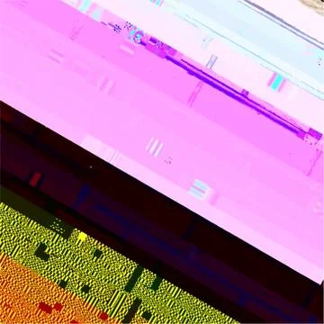 Glitch Color Texture Illustrazione stock