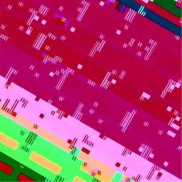 Glitch Color Texture Stock Illustration