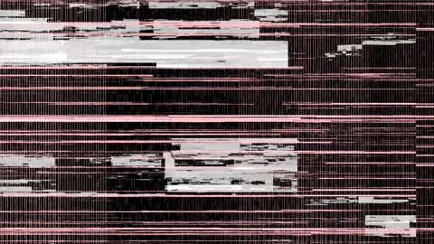 Glitch Colored Effect, Static Noise Grai... | Stock Video | Pond5