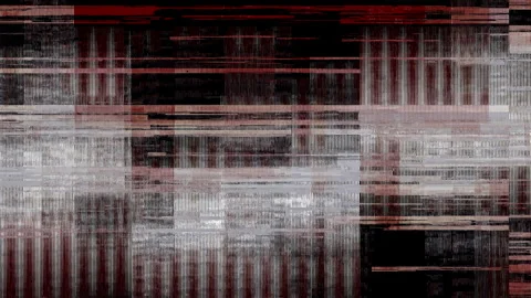 Glitch Colored Effect, Static Noise Grai... | Stock Video | Pond5