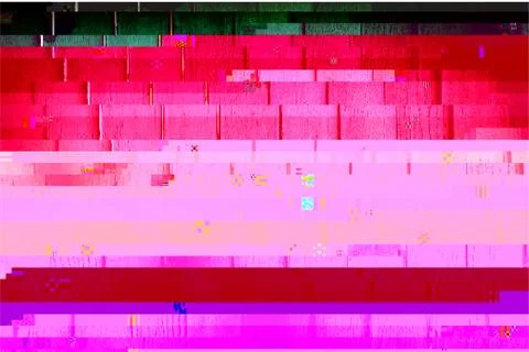 Glitch Colorful Background Illustrazione stock