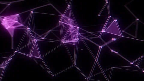 Glitch cyber network connection structure. Technology connect big data. Stock Footage 248355086