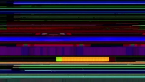 Glitch Damage 動画素材 163260329