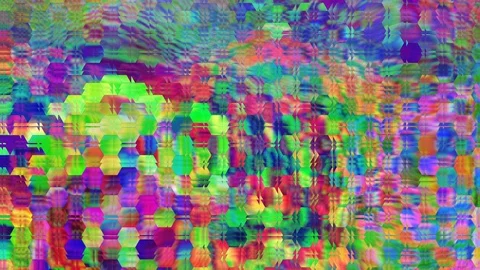 Glitch datamosh, data corrupt, abstract colored digital background. Stock Footage 111082275