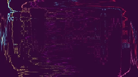 Glitch Datamoshing Abstract Background Stock Footage 317024139