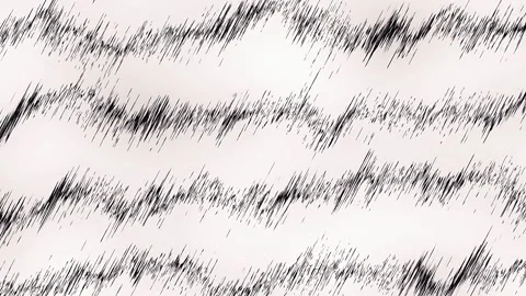 Glitch Design RGB Distorted Waves Lines Flow Up Noise Abstract Background Stock Footage 199445992