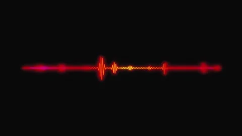 Glitch Digital Audio Graphic Equalizer Stock Footage 332239534