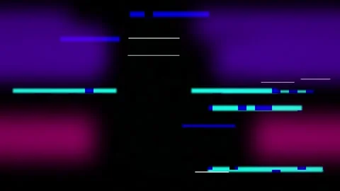 Glitch digital distortion seamless loop motion background Stock Footage 344517769