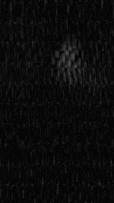 Glitch Distortion 4K Vertical Seamless — Bad TV VJ Overlay Stock Footage 329786424