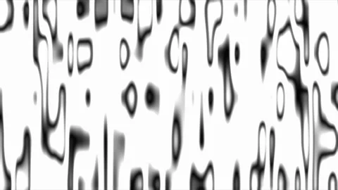 Glitch distortion creates a captivating black and white abstract pattern. Stock Footage 310339501