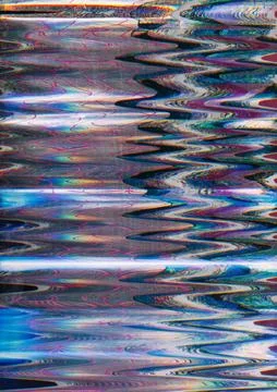 Glitch distortion noise interference signal error 스톡 일러스트