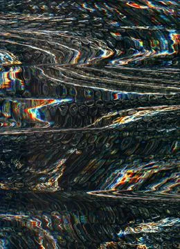 Glitch distortion static noise bubble wrap texture Stock Photos
