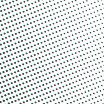 Glitch Dots Halftone Geometry Background or Pattern Illustrazione stock
