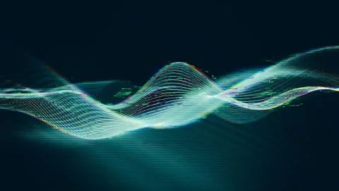 Glitch effect abstract background. Distortion, seamless texture, random Stock Illustration