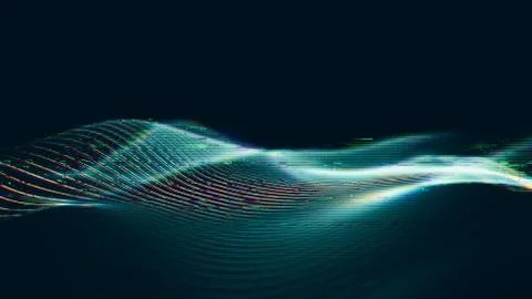 Glitch effect abstract background. Distortion, seamless texture, random Stock Illustration