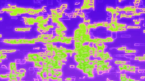 Glitch Effect Animation Video Digital Signal Breakdown Stock Footage 297585346