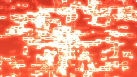 Glitch Effect Animation Video Digital Breakdown Sequence Stock Footage 297585915