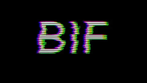 From the Glitch effect arises ISO code currency BIF. Then the TV turns off. Video stock 107156239