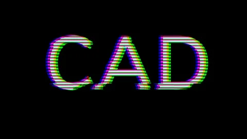 From the Glitch effect arises ISO code currency CAD. Then the TV turns off. Stock Footage 107156524