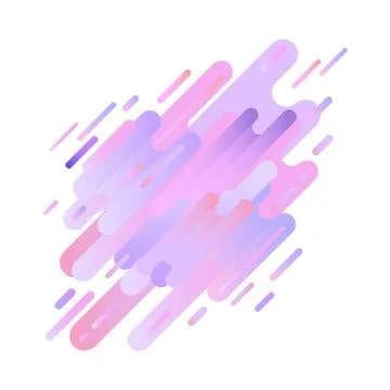 Glitch effect background with digital distortion lines in trendy ultra violet Stock Illustration