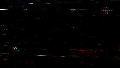 Glitch effect on a black background Foto stock