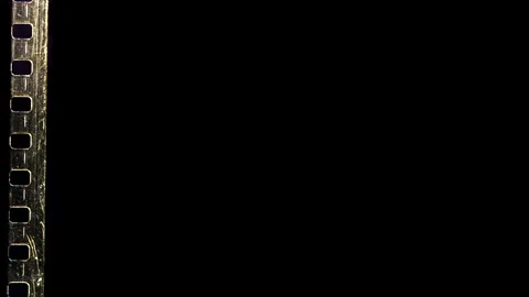 Glitch effect cinéma left golden stock footage for final cut after effect Stock Footage 130248612