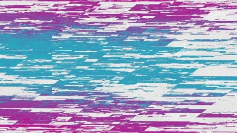Glitch Effect. Digital Animation. Damage Pixel Noise Error, Alpha channel Stock-Footage 157759801