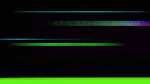 Glitch effect. Digital pixel color noise glitch effect. Damage to the video Stock Footage 307329620
