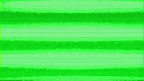 Glitch effect on green screen. The problems of the video signal of the TV of the Video stock 305580970