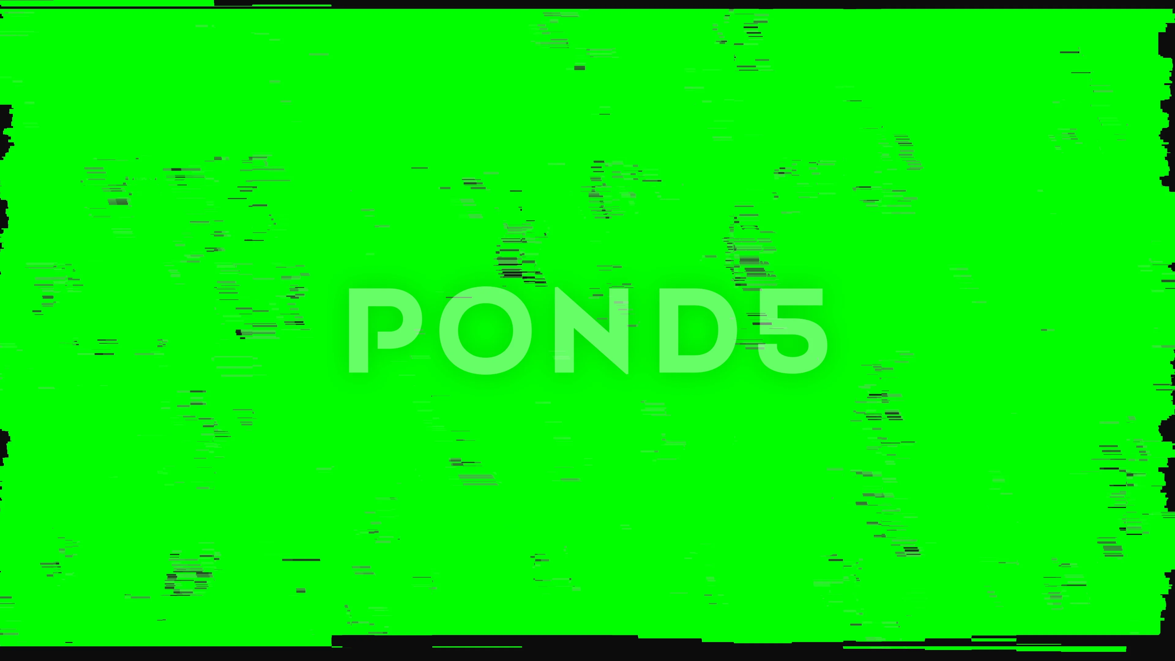 Blue / Green Screen Transition - Trippy Glitch FX