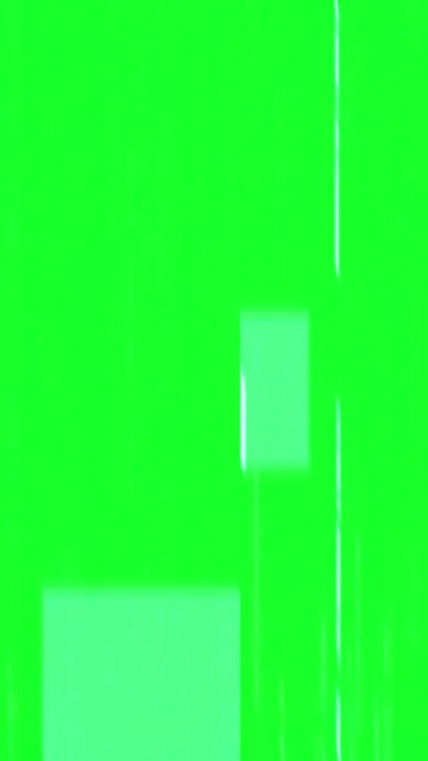 Glitch effect on green screen vertical video Stock Footage 319700419