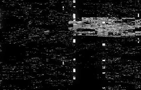 Glitch effect Illustrazione stock