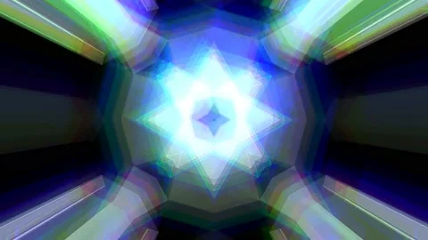 Glitch Effect Pixel Geometric Pattern Background Loop Video Stock Footage 162633607