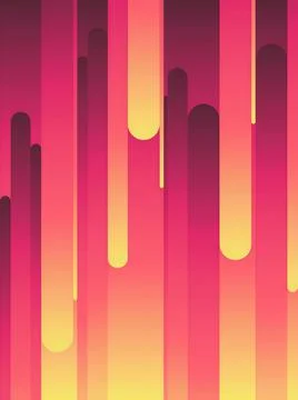 Glitch effect stripes of different lengths pattern background 写真素材