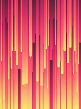 Glitch effect stripes of different lengths pattern background 写真素材