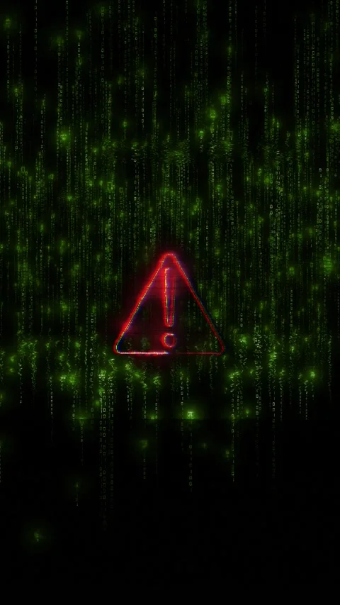 Glitch Effect System Error noise background. Error signal. Virus code software Stock Footage 315419149