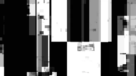 Glitch effect. TV interference. Noises background animation. Video stock 165827640