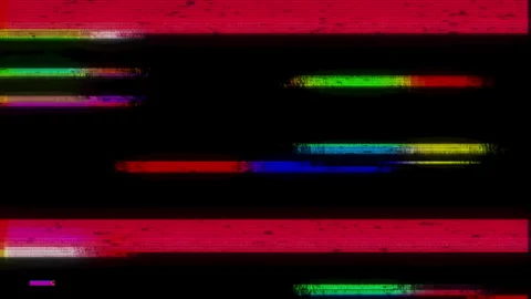 Glitch effect. Video Error. System error. Retro futurism of the 80s and 90s 스톡 동영상 281489065