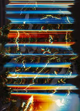 Glitch error digital pixel noise steel blue maroon Illustrazione stock