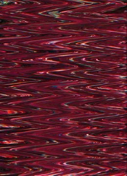 Glitch error digital pixel noise steel blue maroon Stockfoto's