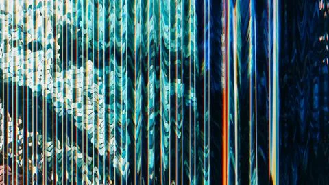 Glitch error static noise striped pattern 스톡 일러스트